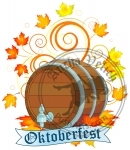 Oktoberfest Design with Keg