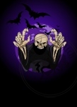 Halloween horrible Grim Reaper