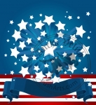 American Starburst Background