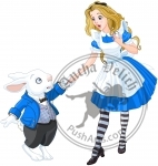Alice Meets a White Rabbit