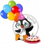 Penguin Celebrates Birthday
