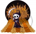 Grim Reaper on Corn Maze
