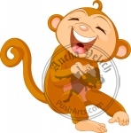 Laughing  monkey