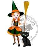 Little Halloween Witch