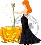 Cauldron witch