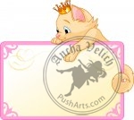 Cat Princess Invite or Placard