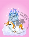 Sky Castle and unicorn