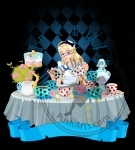 Alice Takes Tea Cup
