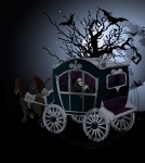 Halloween Carriage background