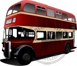 London double Decker  red bus
