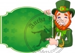 St. Patrick's Day Lucky Leprechaun