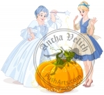 Fairy Godmother & Cinderella
