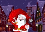Santa in Christmas Town