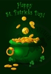 Pot of gold background