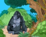 Sitting Gorilla