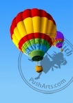 Hot Air Balloons Background