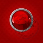 Red  background with button