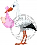 Stork And Baby