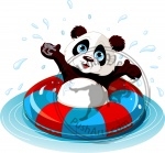 Summer fun Panda
