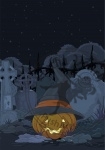 Cemetery pumpkin